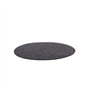 Alnicov Tapis de plateau en feutre antistatique épais de 2 mm Tapis anti-vibration Tapis audiophile pour platine vinyle LP Gris