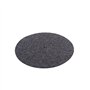 Alnicov Tapis de plateau en feutre antistatique épais de 2 mm Tapis anti-vibration Tapis audiophile pour platine vinyle LP Gris