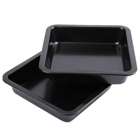 2 Pièces Plats à Gratin Carrés