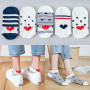10 Paires Chaussettes de Cheville pour Femmes, Coton Mignon Amour Coeur Rayé Conception Dames Chaussettes Courtes Respirantes po