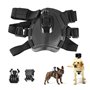 DUTTY Harnais réglable pour caméra d'action pour chien GoPro Hero 7 6 5 4 Xiaoyi Sports Cam Sangle de poitrine