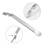 3pcs Levier de Pneu de Vélo Cuillère de Leviers de Pneu Acier Inoxydable Démonte Pneu de Vélo Métal Levier Démonte-Pneu Pelle Ti