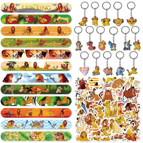 78 Pièces de Cadeaux d'Anniversaire du Roi Lion