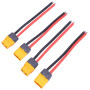 Yiqigou 2 Paires Amass XT60H XT60 Mâles Femelles Fiche Prise Connecteur Adaptateur avec 150 mm Câble en Silicone 12 AWG