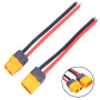 Yiqigou 2 Paires Amass XT60H XT60 Mâles Femelles Fiche Prise Connecteur Adaptateur avec 150 mm Câble en Silicone 12 AWG