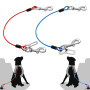 Ceinture Securite Chien Voiture Ceintures de Sécurité Corde Laisse de Câble de Chaîne C