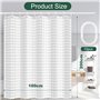 Imperméable Rideau de Douche Tissu Lavable