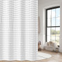 KILDOWS Rideau De Douche Anti Moisissure, Imperméable Rideau de Douche Tissu Lavable, 180X200cm Shower Curtain de Salle de Bain