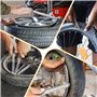 KILDOWS 3 Pièces Demonte Pneu, 30cm Démonte Pneu Moto Levier de Pneus de Voiture Manuel Outils de Réparation de Pneu Démonte-Pne