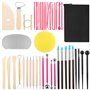 42 pcs Outils kit poterie