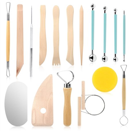 17 PCS Outil Modelage Argile