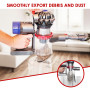 Bac à Poussière Transparent compatible avec Dyson V7 V8 SV10 SV11 Accessoire Aspirateurs Pieces detachees