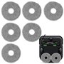 Figarge Ecovacs Deebot t20 Omni Lot de 6 chiffons de nettoyage interchangeables compatibles avec Ecovacs Deebot t20 Omni