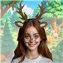 serre-tête avec reindeer oreilles