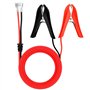 QWORK® Pinces Crocodiles pour Batterie de Voiture 1.8 m 18 AWG 12 V avec borne de Verrouillage à sertir