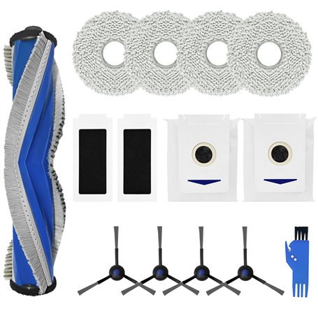 14 Remplacement Accessoires pour Ecovacs Deebot T30 Omni T30 Pro Omni T30s pour Yeedi M12 Pro+