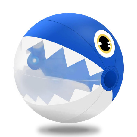 GODR7OY Balles d'eau gonflables en forme de requin - Grands ballons de plage transparents - Pour enfants et adultes - 40