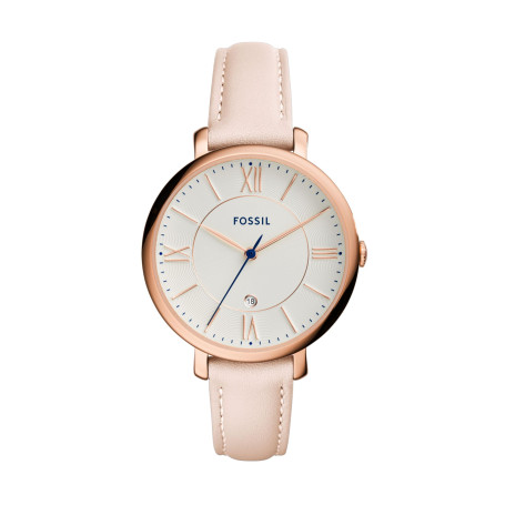 Fossil Femmes Analogique Quartz Montre avec Bracelet en Cuir