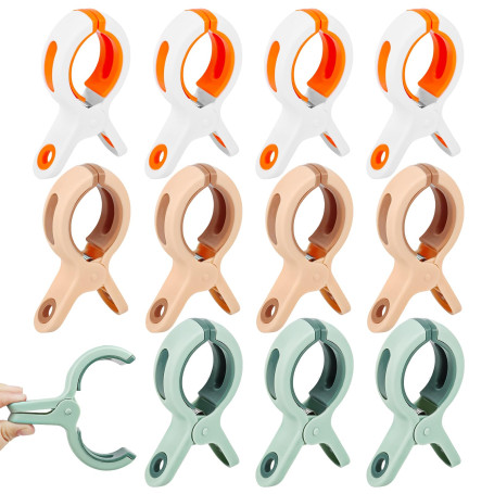 12 Pinces Pinces a Linge Antiglissantes
