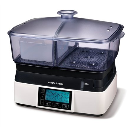 Morphy Richards M48775EE 48775 Cuit-Vapeur Intellisteam Compact Blanc 1600 W