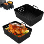 NAROSEBE 2 Pcs Moule Silicone Air Fryer sans BPA