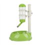 Fdit Bol De Bouteille d'eau pour Chien Alimentant Automatiquement Le Distributeur Réglable De Hauteur d'eau pour Le Chat De Chie