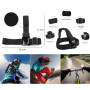 SHOOT 5 en 1 Accessories Pack Kit d'accessoires Selfie Bâton pour GoPro Hero 13/12/11/10/9/8 Hero 7 Noir Argent Blanc/ 6/5 Fusio