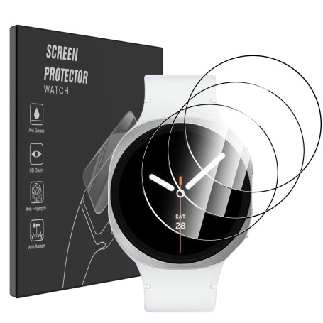 Pollachi Verre Trempé pour Samsung Galaxy Watch 8 (40mm)(Lot de 3) Film en Protection ecran