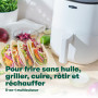 BELLA Friteuse à Air Numérique de 2.9 QT, Multifonction 5-en-1 avec Grille et Panier Antiadhésifs Amovibles et Lavables au Lave-
