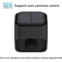 Accessoire de montage panneau solaire pour caméra extérieure - BLINK HOME SECURITY - Noir