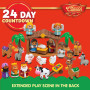 JOYIN 24 Pièces Calendrier de l'Avent de Noël 2023 Jouets Miniatures Ensemble de Figurines de la Nativité, Ensemble de Jeu de la