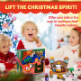 JOYIN 24 Pièces Calendrier de l'Avent de Noël 2023 Jouets Miniatures Ensemble de Figurines de la Nativité, Ensemble de Jeu de la