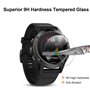 OOTSR [Lot de 4 Verre Trempé Protection d'écran Compatible pour Garmin Fenix 5, Films de Protection Écran compatible pour Garmin