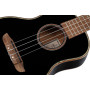 Ortega Guitars Ukulélé Tenor Acoustique – Série Onyx – Housse Incluse – Épicéa / Acajou, Noir (RUOX-TE)
