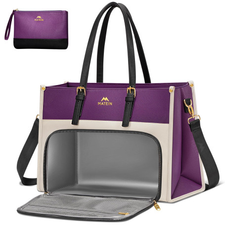 MATEIN Sac Cabas Femme avec Isotherme Compartiment