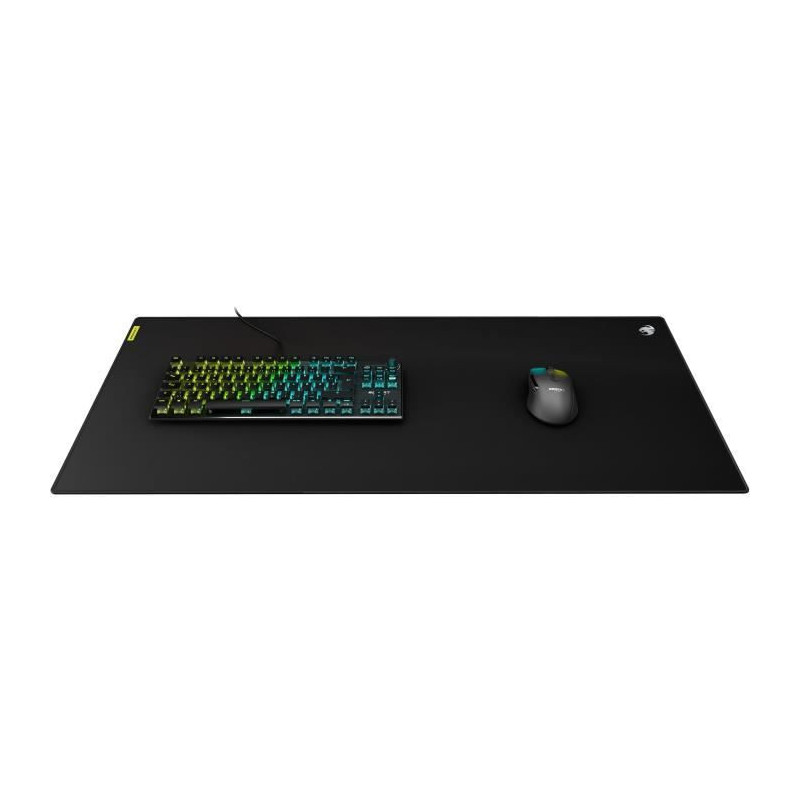 Roccat Sense Pro Tapis de souris de jeu Noir