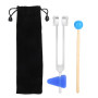 136.1Hz Tuning Fork Alliage d'aluminium Médical Tuning Fork Thérapie sonore pour le soulagement du stress