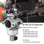 ZAMDOE Kit de reconstruction de carburateur 20853 33-S pour moteurs Kohler Courage SV470 SV480 SV530 SV540 SV590 SV591 SV600 SV6