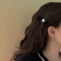 Inilbran Barrettes À Cheveux Noeud En Velours Vintage Barrette À Cheveux Noeud En Satin Velours Noir Barrette À Cheveux Noeud En