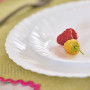 Assiettes Luminarc Feston Blanc verre 18 Pièces
