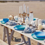 Assiettes Luminarc Diwali Turquesa Turquoise verre 18 Pièces
