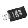 Silicon Power Carte Micro SDXC UHS-I (U3) 128 Go V30 4K A2 Haute Vitesse avec Adaptateur