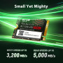 Silicon Power SU02KGBP44UD9007MM Disque SSD UD90 2230 NVMe 4.0 Gen4 PCIe M.2 R/W jusqu'à 5 000/3 200 Mo/s Compatible avec Steam