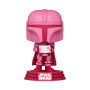 Funko Pop! Star Wars: Valentines - Mandalorian - Star Wars: The Mandalorian - Figurine en Vinyle à Collectionner - Idée de Cadea