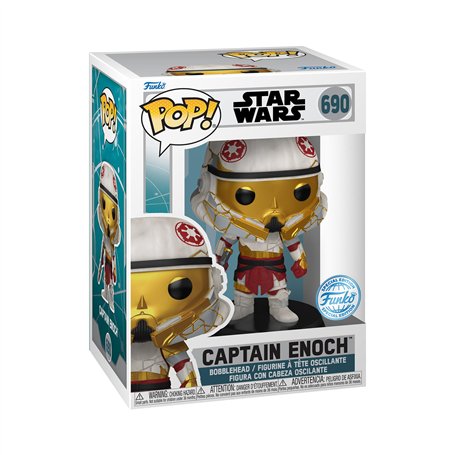 Funko Pop ! Star Wars : Ahsoka - Captain Enoch - Exclusivité Amazon - Figurine en Vinyle à Collectionner - Marchandise Officiell