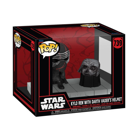 Funko Pop! Deluxe: SW Darkside - Kylo Ren - Star Wars - Figurine en Vinyle à Collectionner - Idée de Cadeau - Produits Officiels