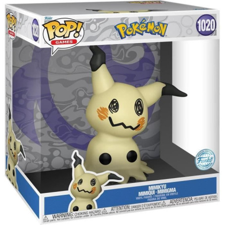 Figurine Funko Pop! Jumbo Games : Pokémon  Mimikyu 1020