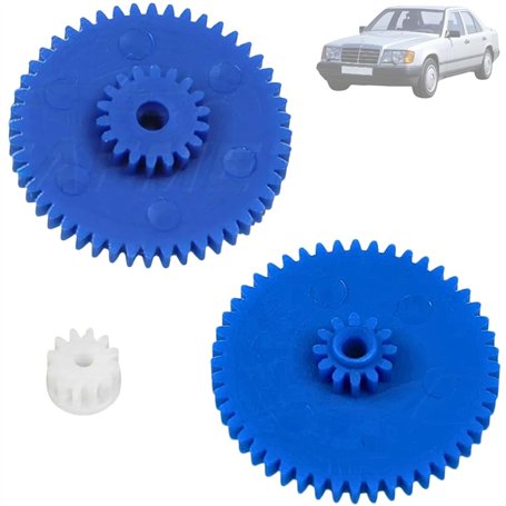 Twowinds - Engrenage de Vitesse Tachymètre VDO Compatible avec Mercedes W124 W126 SL E280 E320 280SE - Tableau de Bord - Compteu