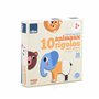 VILAC - Magnets rigolos - Ingela P. Arrhenius - Jeux Créatifs - 30 Magnets en Bois pour 10 Animaux + 1 Coffret de Rangement en C