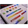 Van Gogh - Aquarelle Van Gogh 24 Demi-Godets set metal + 1 pinceaux et Estompen